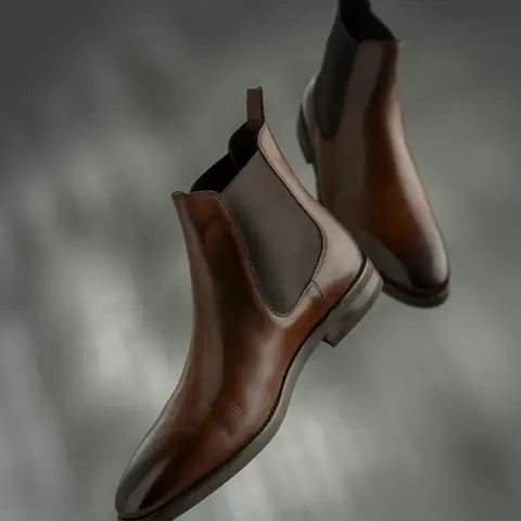 Leather Chelsea Boots